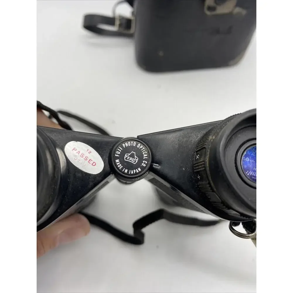 Rare Vintage FUJINON MEIBO 10 X 32 MARINE TESTED BINOCULARS FROM JAPAN